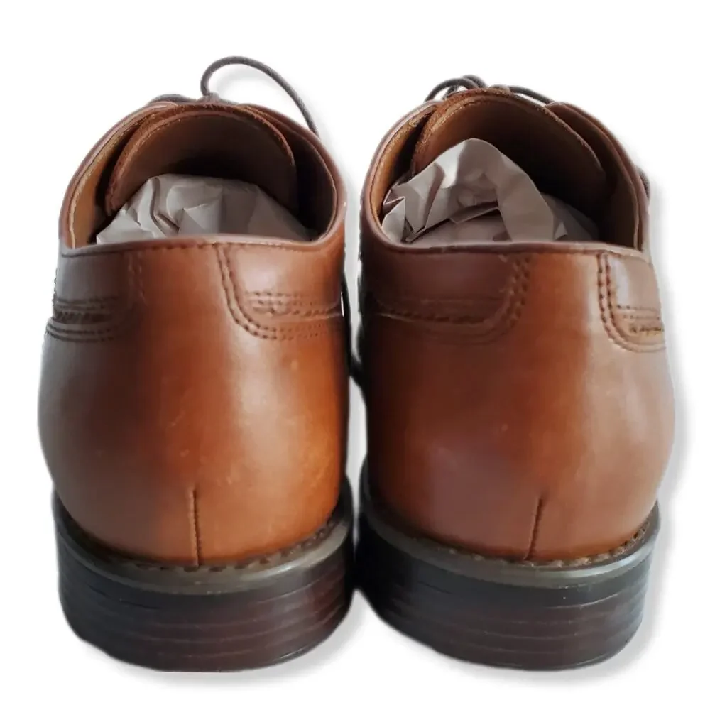 Johnston Murphy Branning XC4 Waterproof Cap Toe Oxford Shoe 7.5 Brown Classic